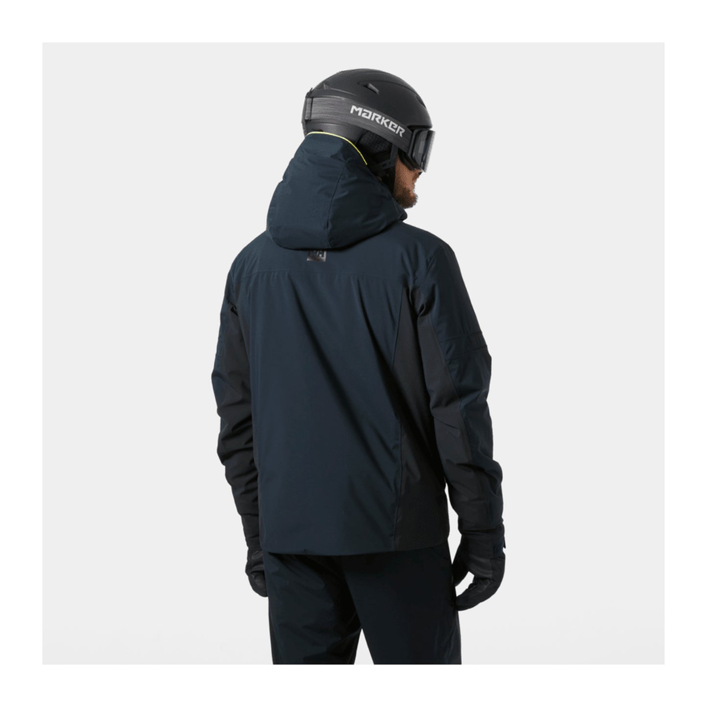 HH Men's Courchevel Jacket – Navy – detail