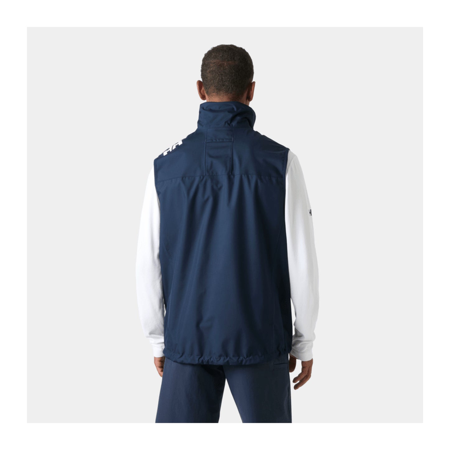 HH Men's Crew Vest 2.0 – Navy – detail