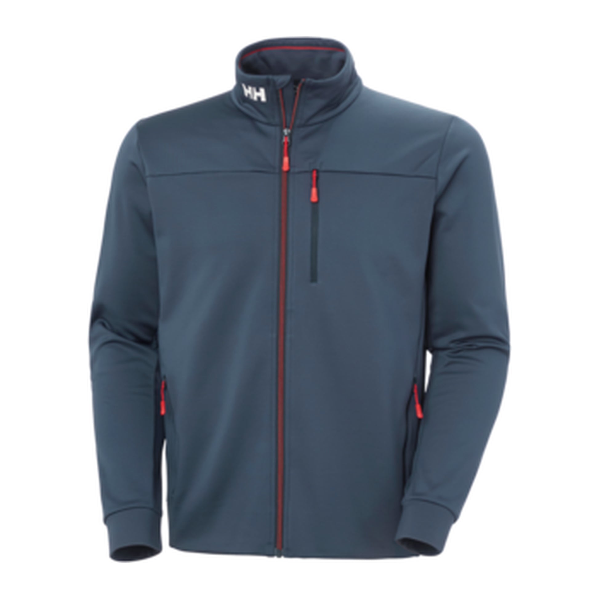 HH Men's Crew Fleece Jacket – Navy – detail