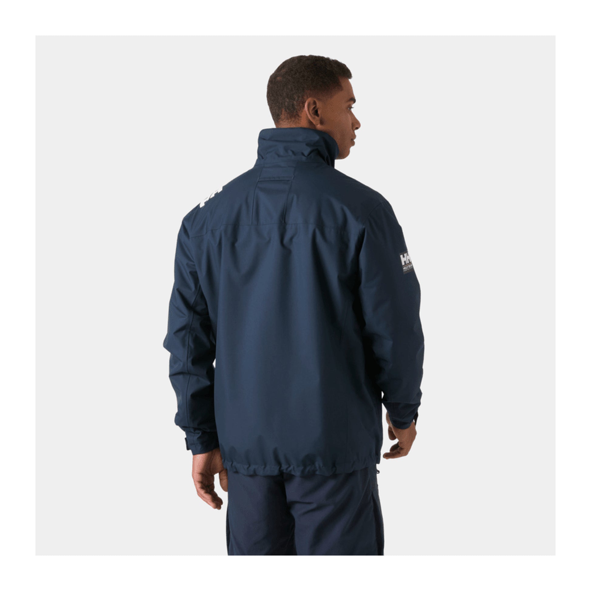 HH Men's Crew Midlayer Jacket 2 – Navy – detail