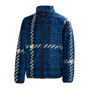 HH Junior Jr Chill Fleece Jacket – Navy Aop – detail