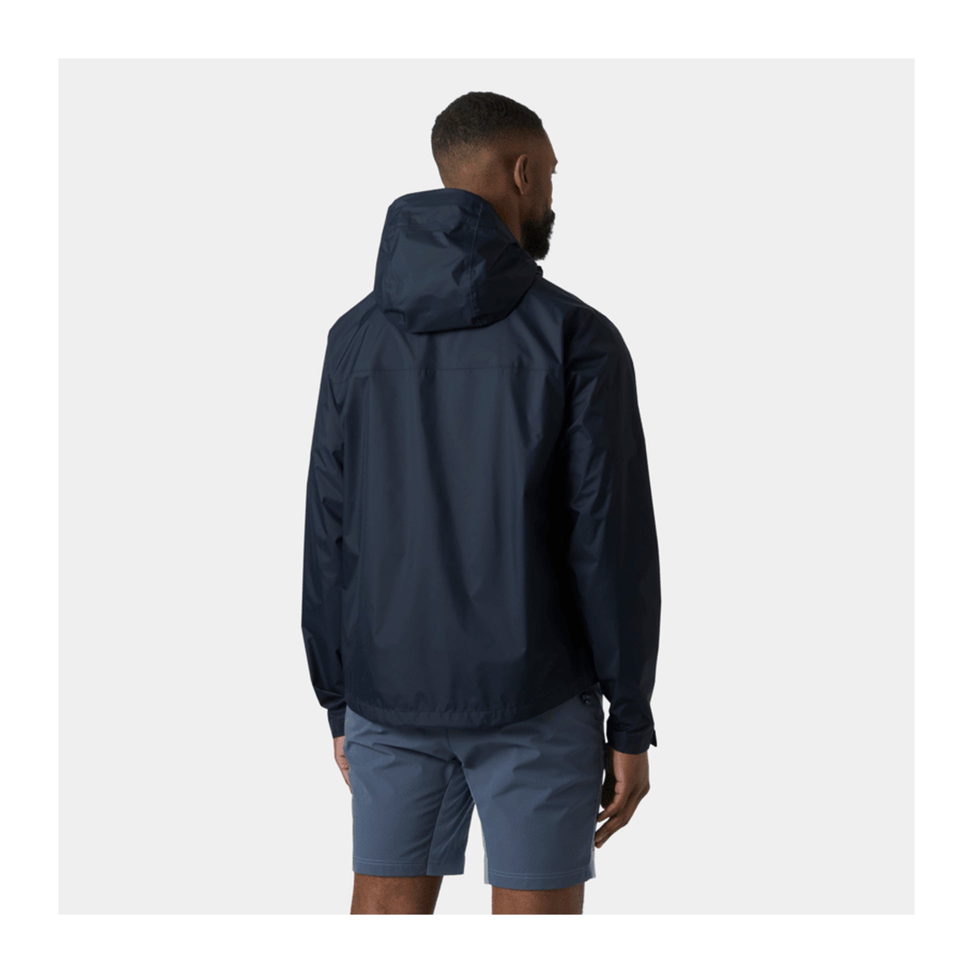 HH Men's Loke Jacket – Navy – detail