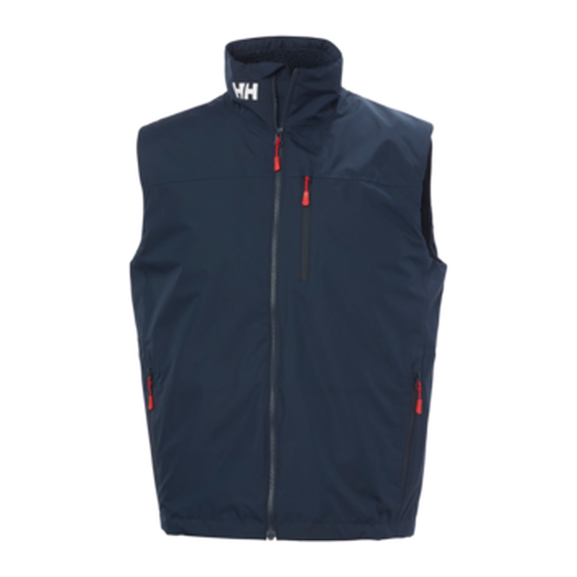 HH Men's Crew Pile Vest – Navy – detail