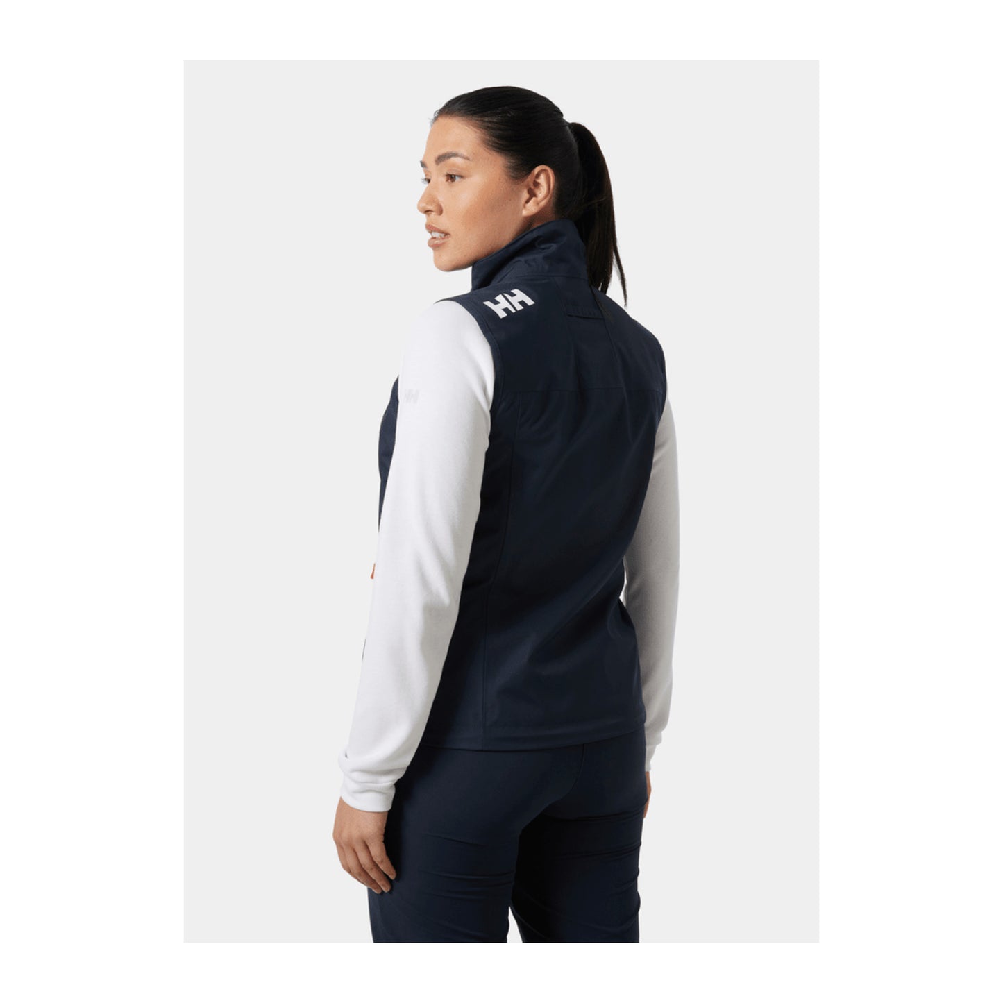 HH Women's W Crew Vest 2.0 – Navy – detail