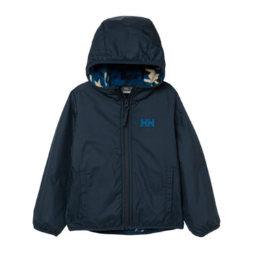 HH Kids' K Chill Hooded Jacket – Navy – detail