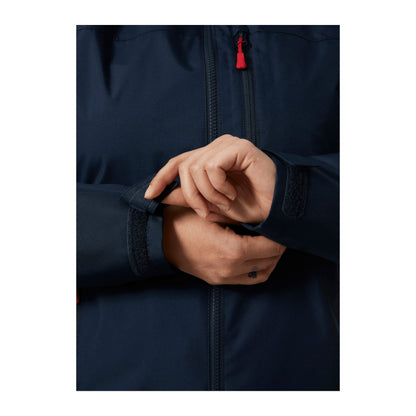HH Women's W Crew Hooded Midl Jacket 2.0 – Navy – detail
