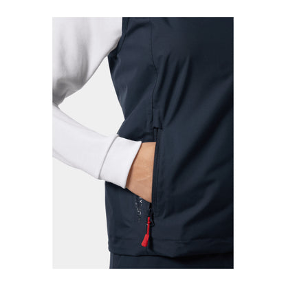 HH Women's W Crew Vest 2.0 – Navy – detail