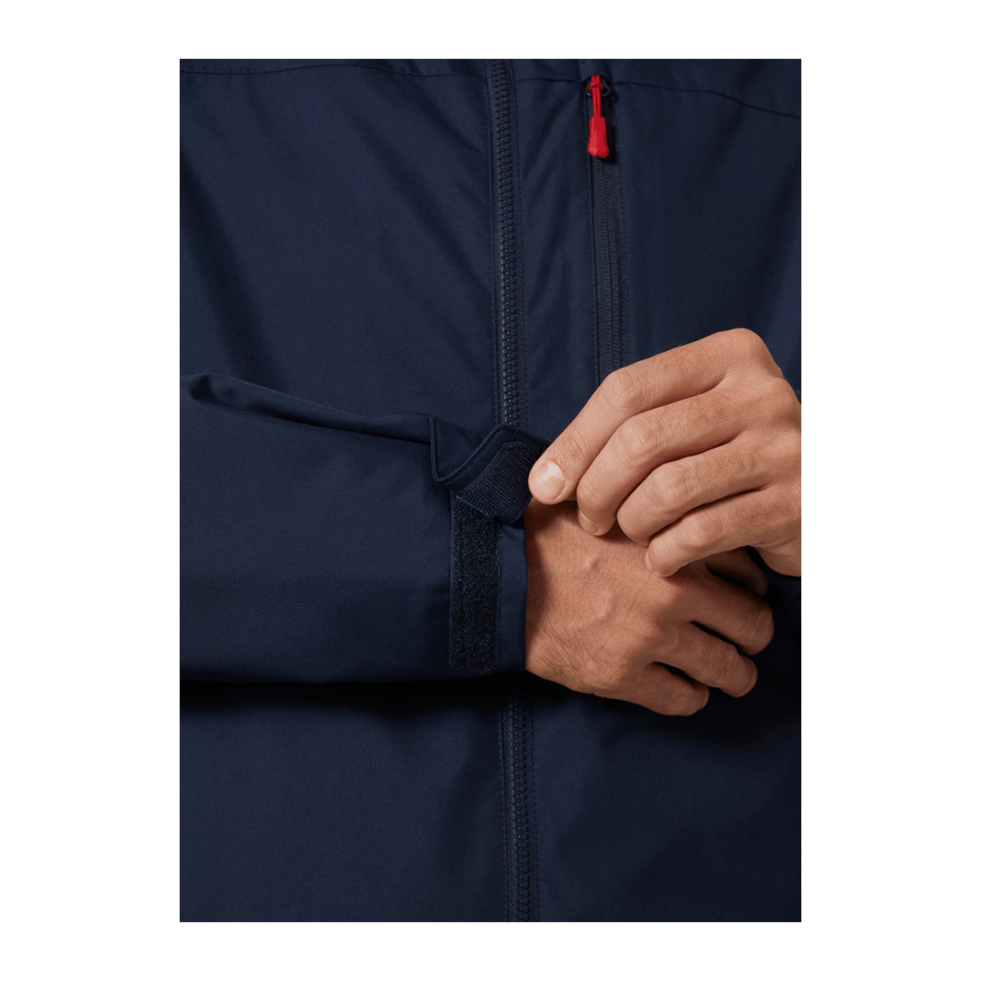 HH Men's Crew Midlayer Jacket 2 – Navy – detail