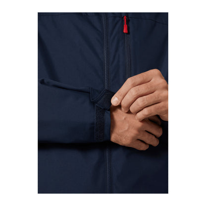 HH Men's Crew Midlayer Jacket 2 – Navy – detail