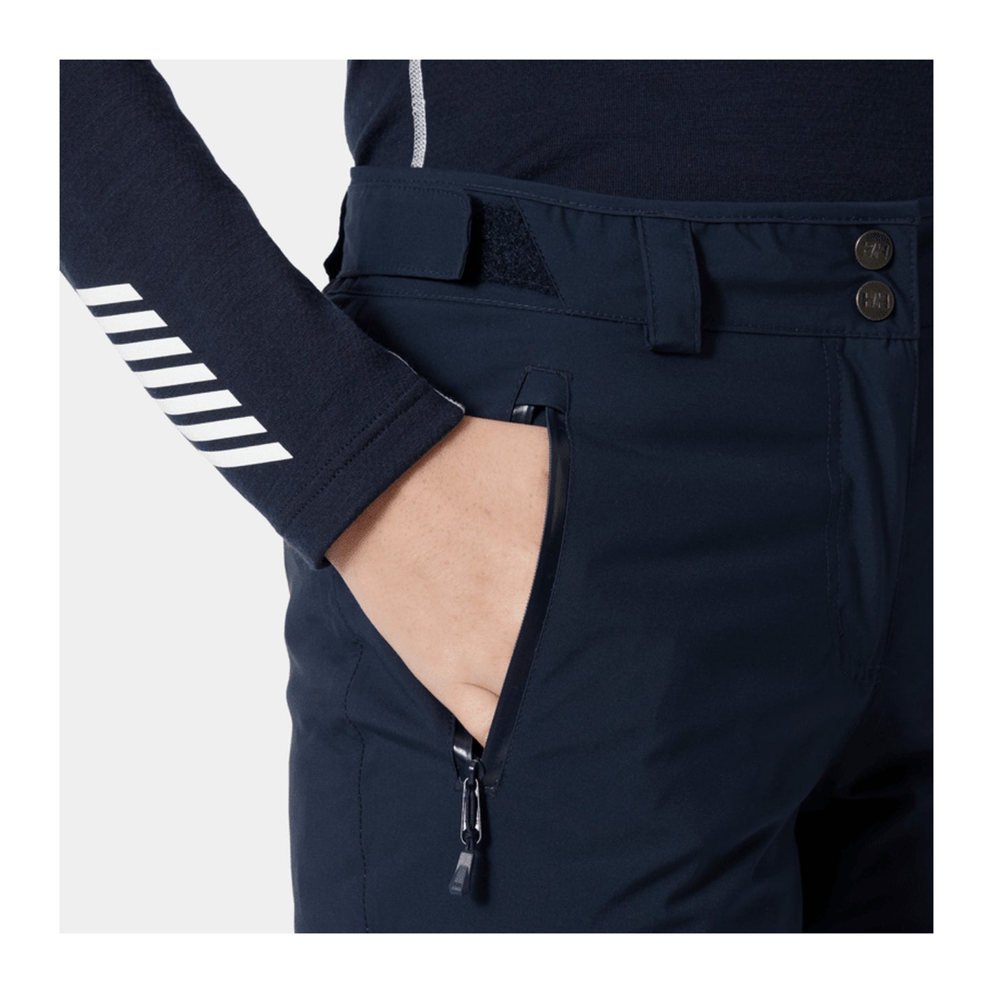 HH Women's W Legendary Insulated Pant – Navy – detail