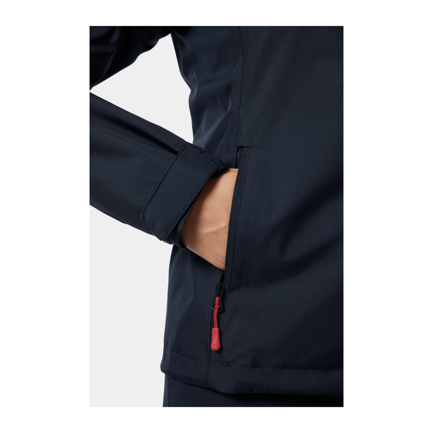 HH Women's W Crew Midlayer Jacket 2 – Navy – detail