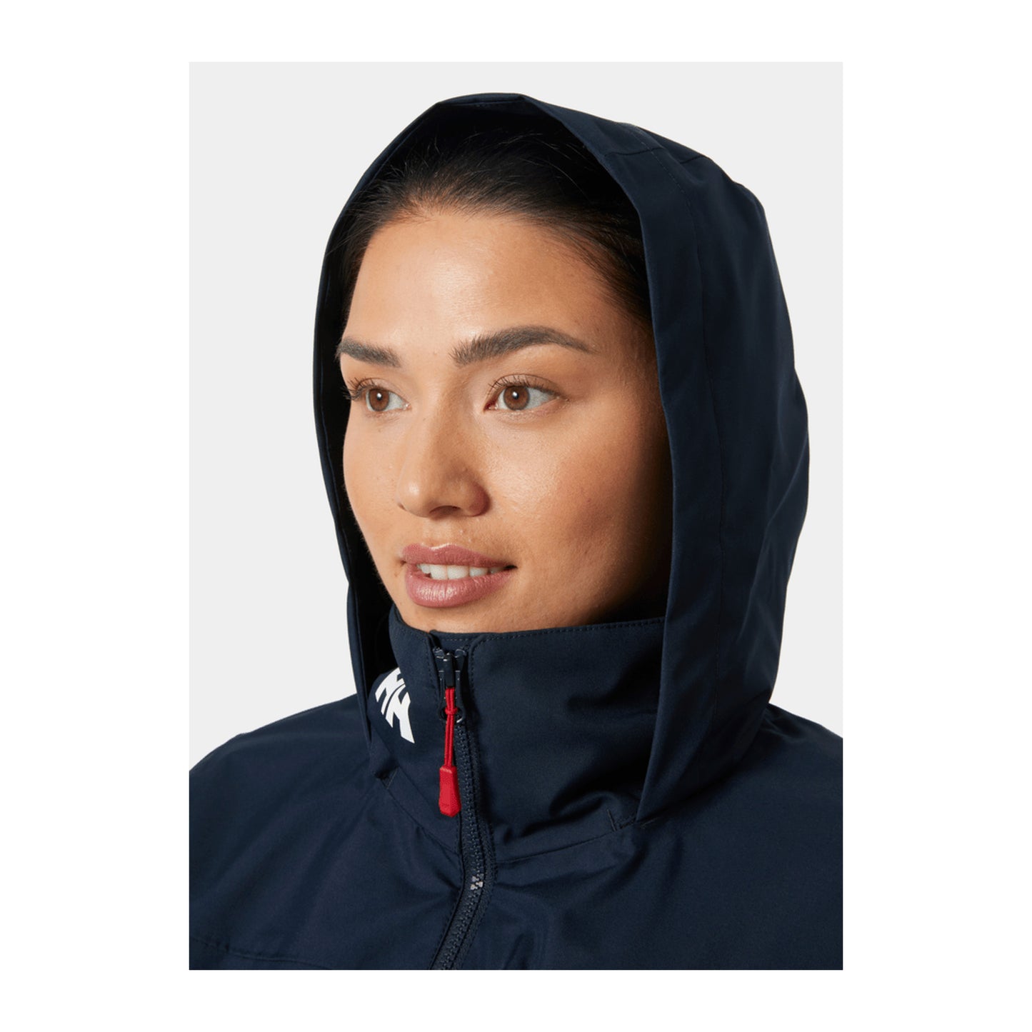 HH Women's W Crew Hooded Midl Jacket 2.0 – Navy – detail