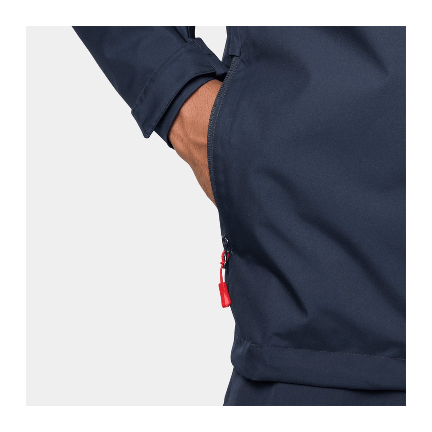 HH Men's Crew Jacket 2.0 – Navy – detail
