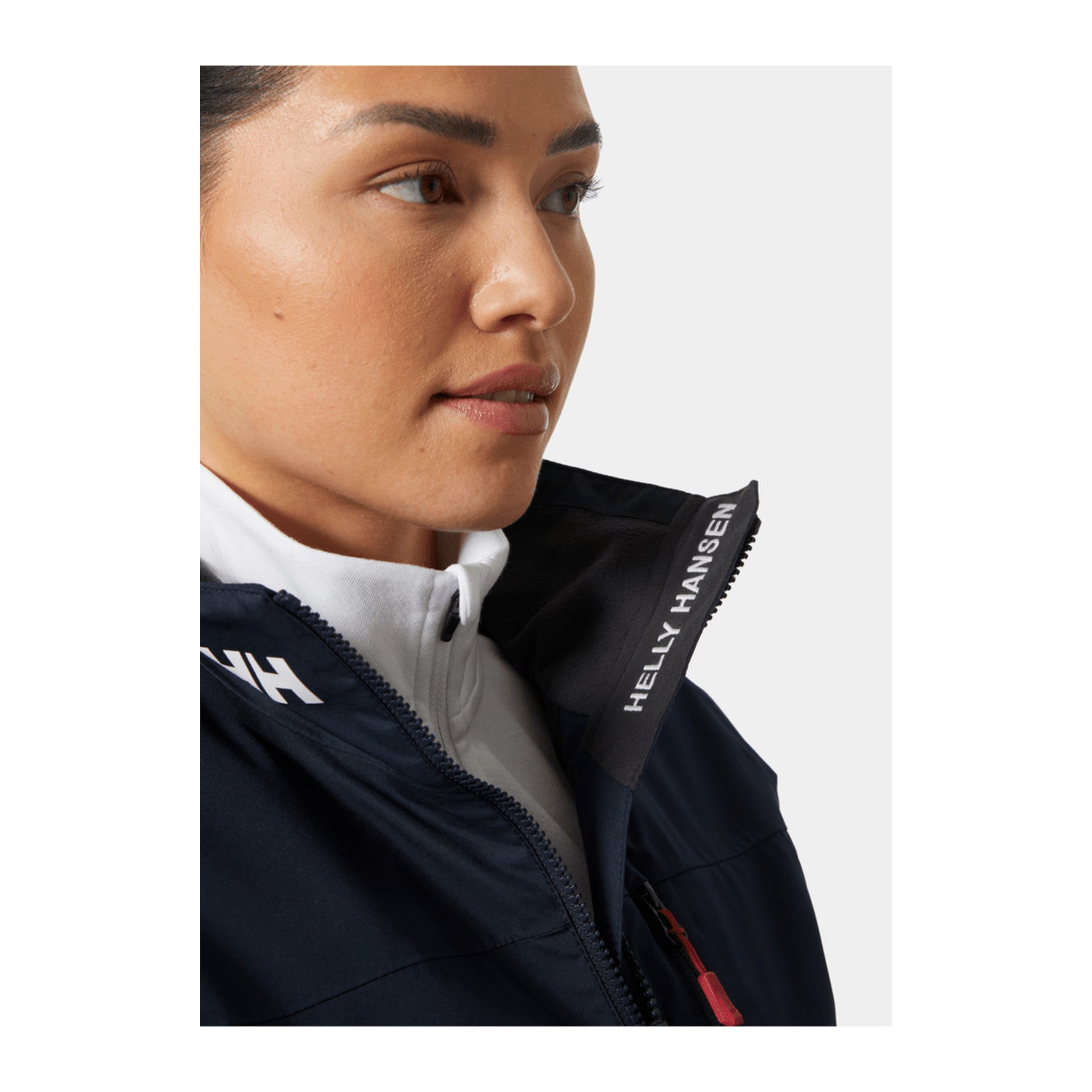 HH Women's W Crew Midlayer Jacket 2 – Navy – detail