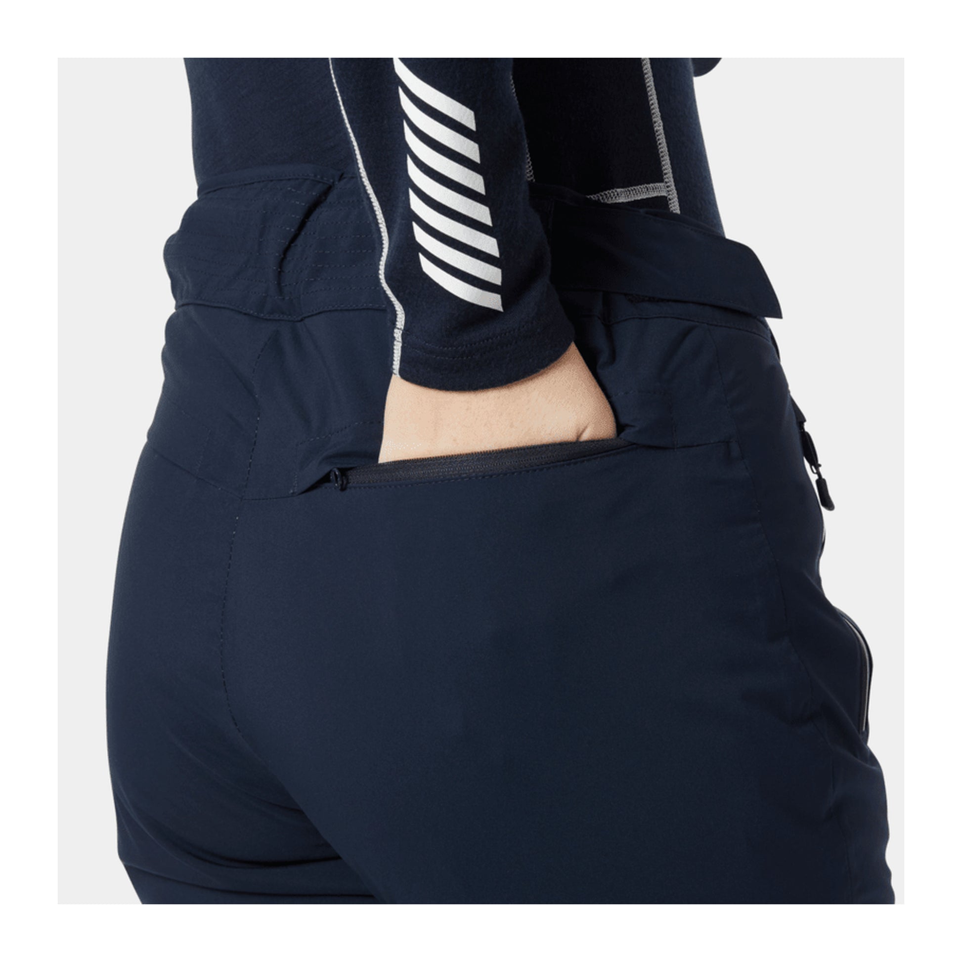 HH Women's W Legendary Insulated Pant – Navy – detail