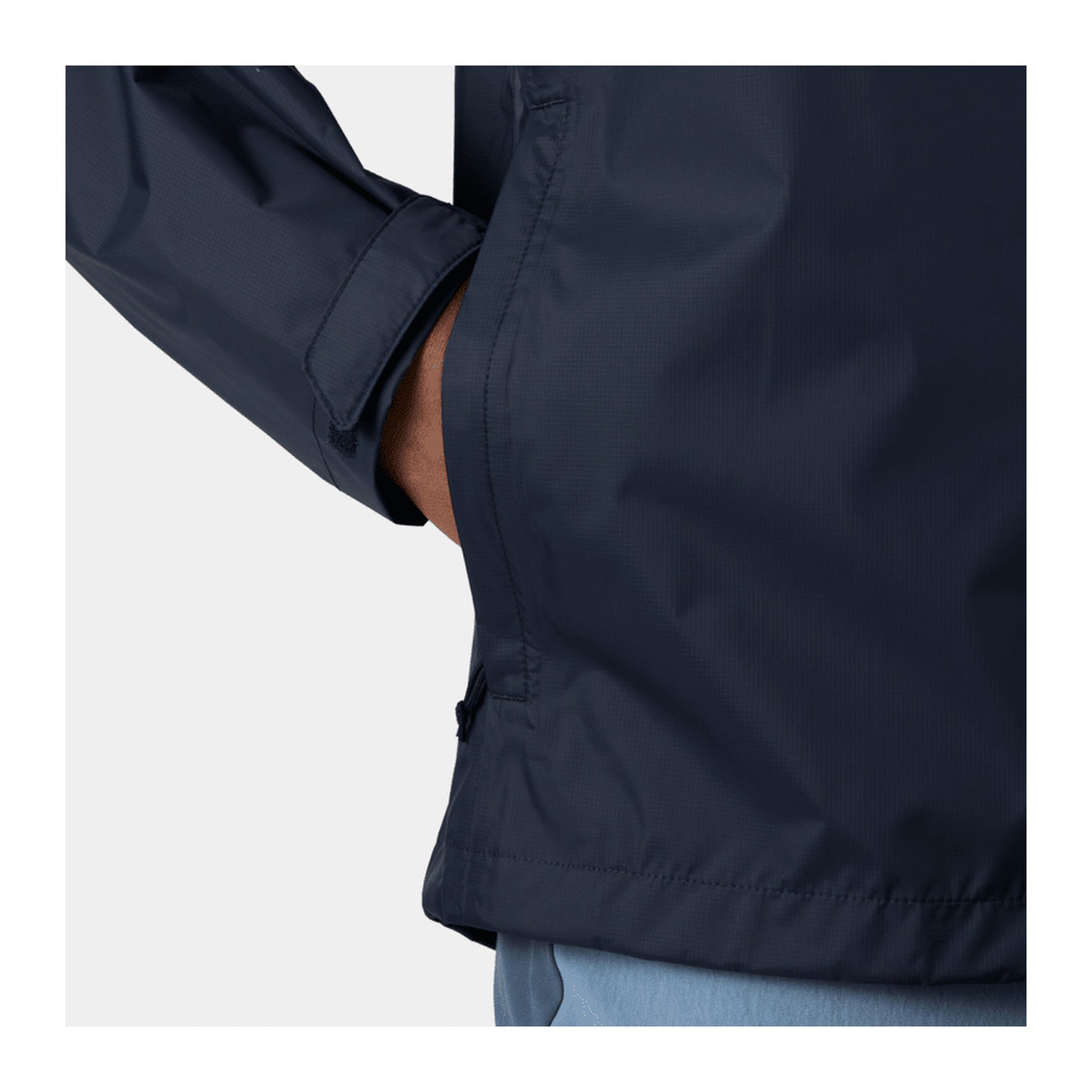 HH Men's Loke Jacket – Navy – detail