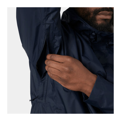 HH Men's Loke Jacket – Navy – detail