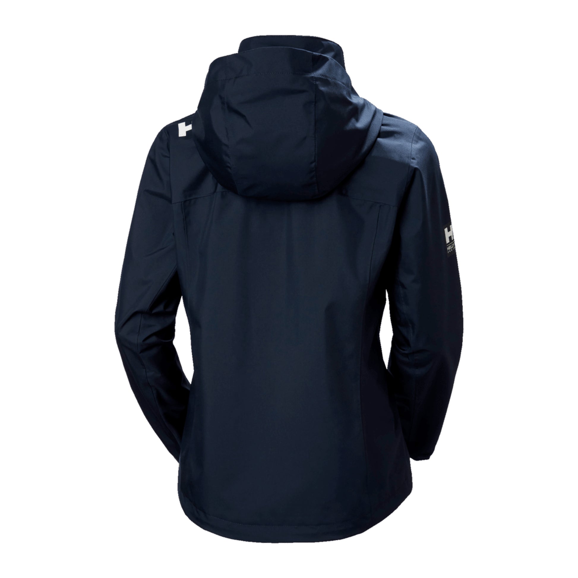 HH Women's W Crew Hooded Jacket 2.0 – Navy – back