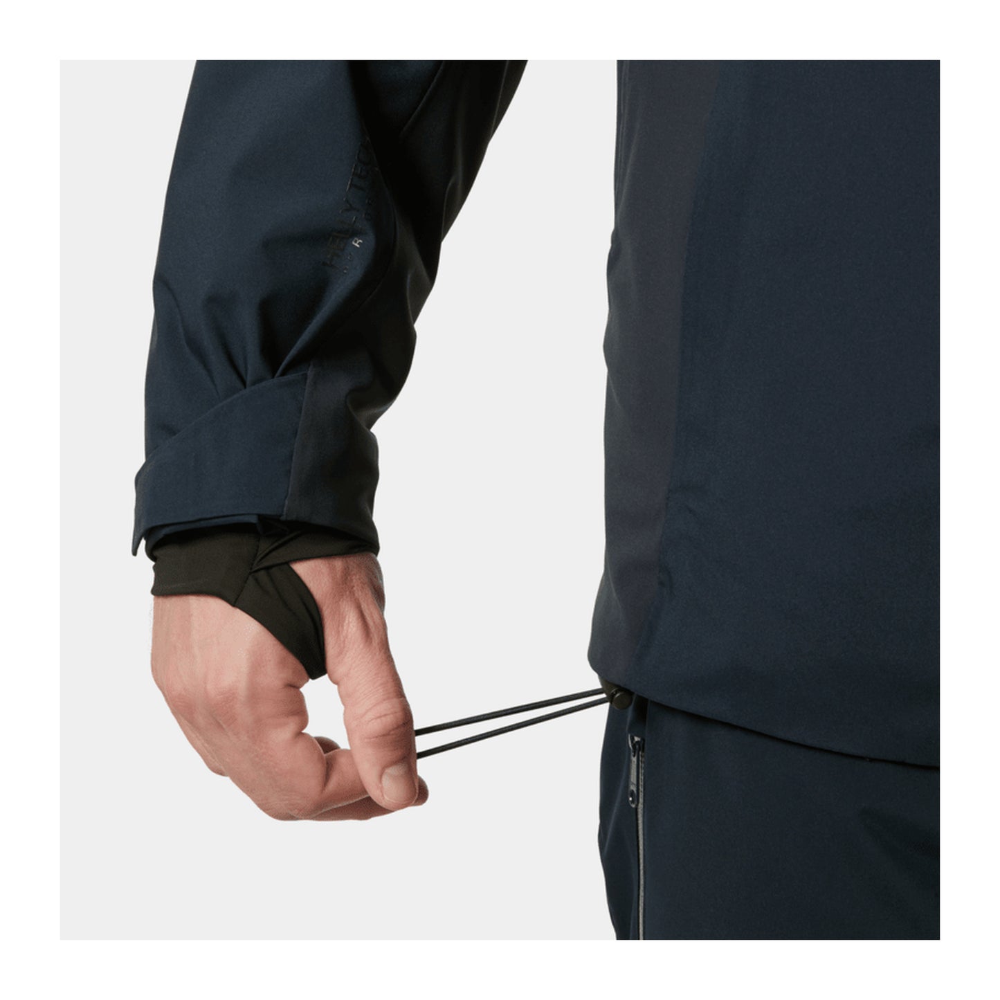 HH Men's Courchevel Jacket – Navy – detail