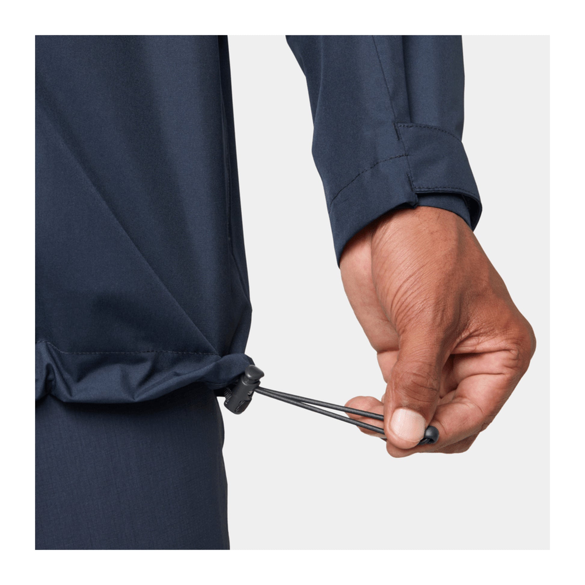 HH Men's Crew Jacket 2.0 – Navy – detail