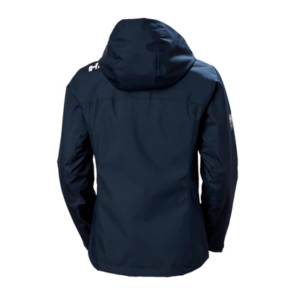 HH Women's W Crew Hooded Midl Jacket 2.0 – Navy – back