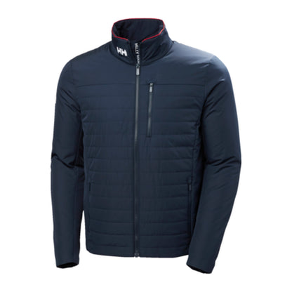 HH Men's Crew Insulator Jacket 2.0 – Navy – detail