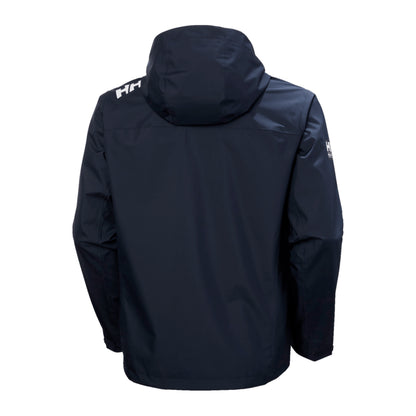 HH Men's Crew Hooded Jacket 2.0 – Navy – back