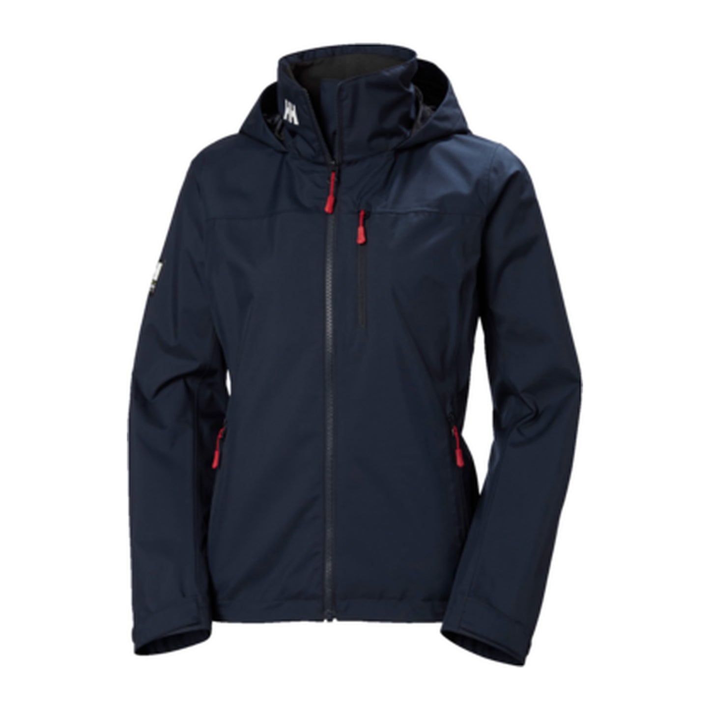 HH Women's W Crew Hooded Jacket 2.0 – Navy – detail