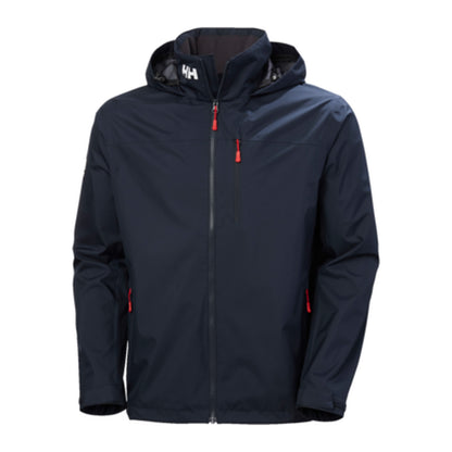 HH Men's Crew Hooded Jacket 2.0 – Navy – detail