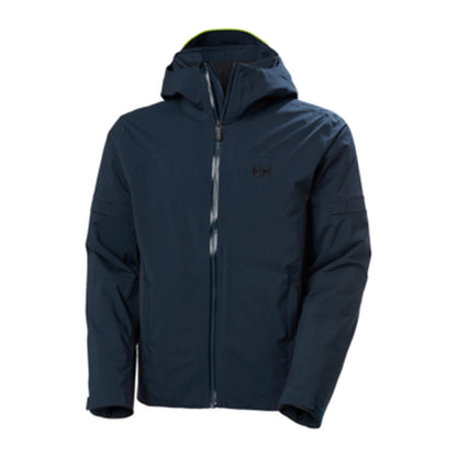 HH Men's Courchevel Jacket – Navy – detail
