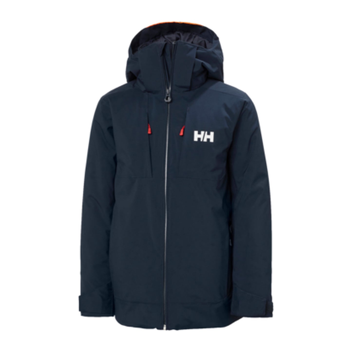HH Junior Jr Alpha Jacket – Navy – detail