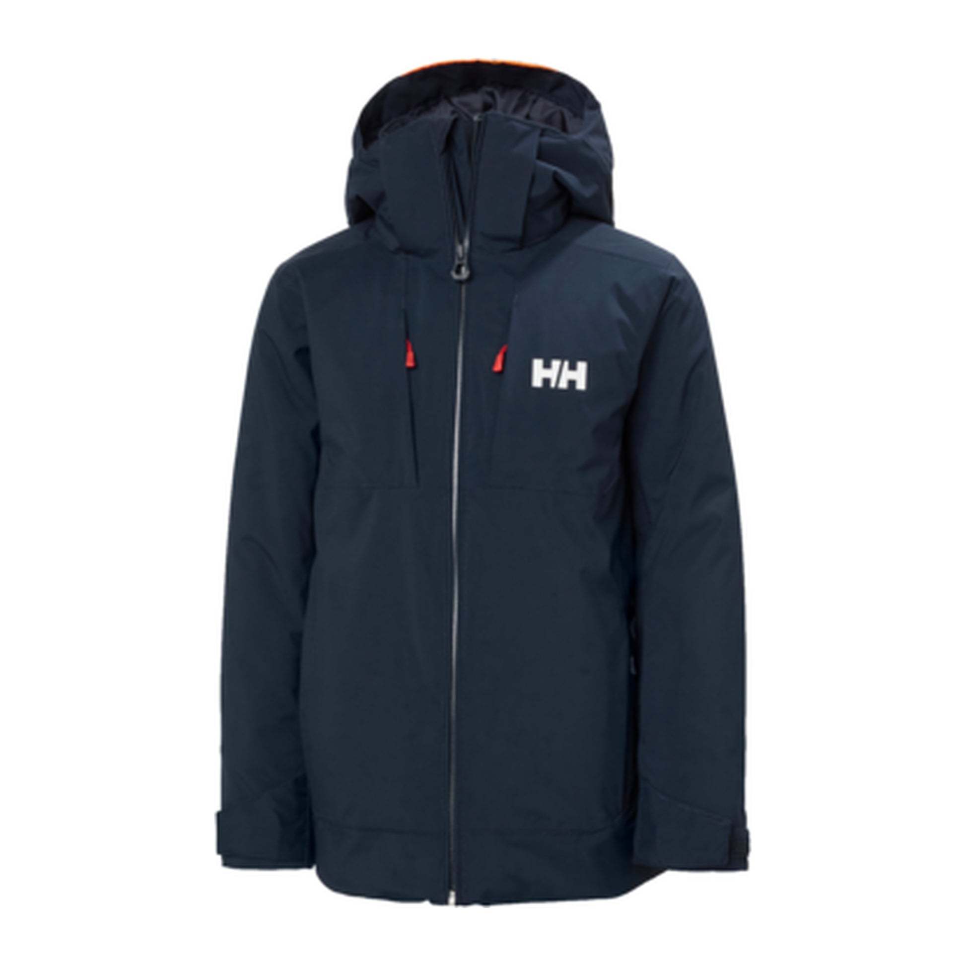 HH Junior Jr Alpha Jacket – Navy – detail