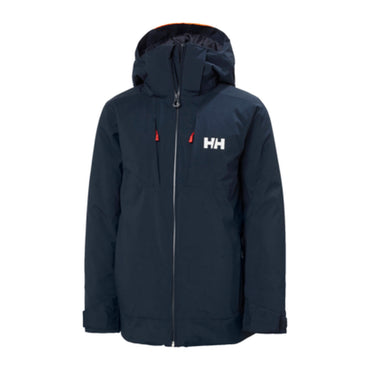 HH Junior Jr Alpha Jacket – Navy – detail