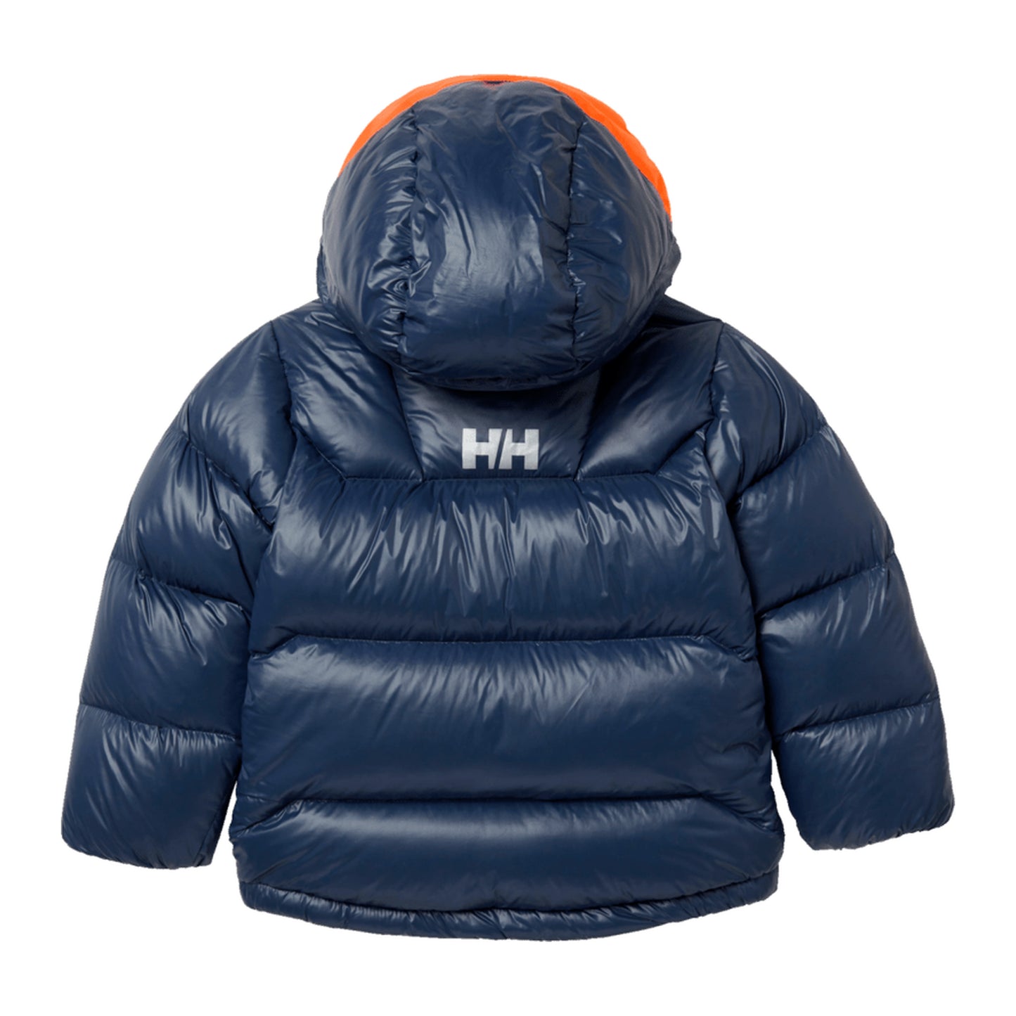 HH Kids' K Isfjord Down Jacket – Navy – back
