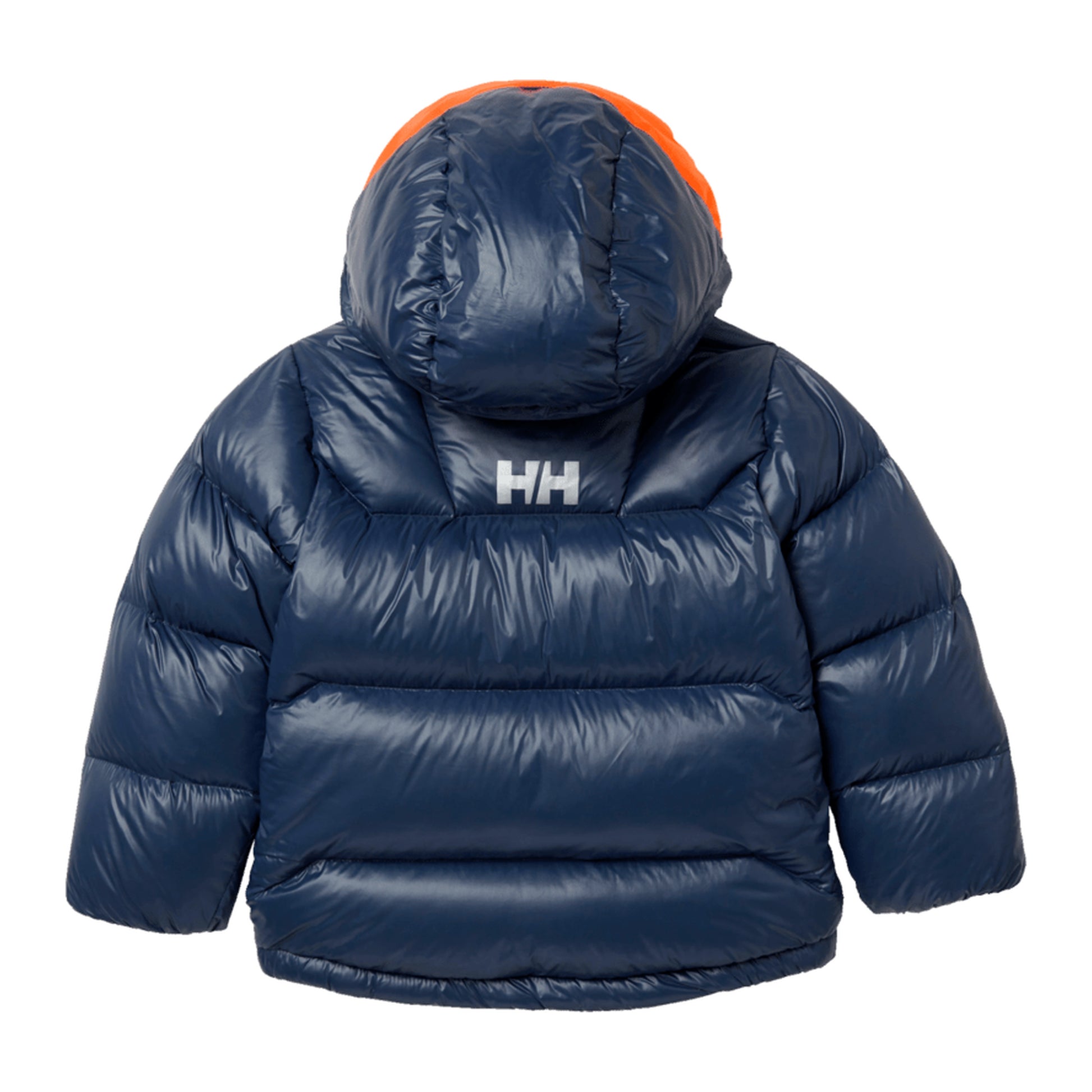HH Kids' K Isfjord Down Jacket – Navy – back