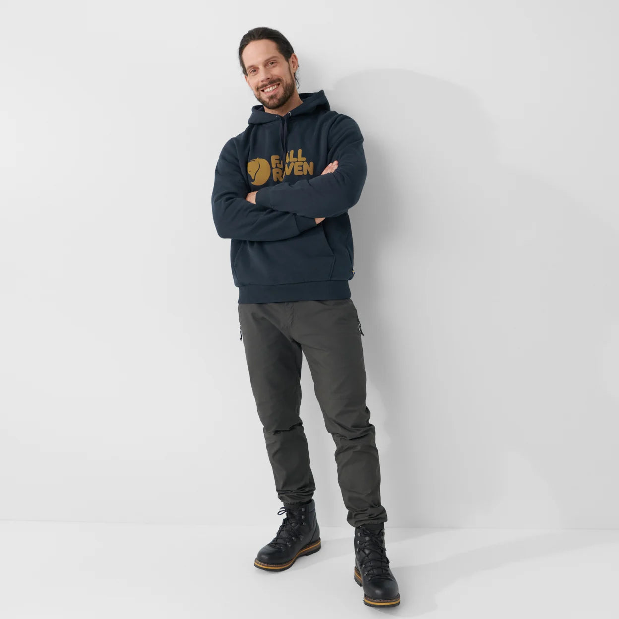 Fjällräven  Logo Hoodie M
