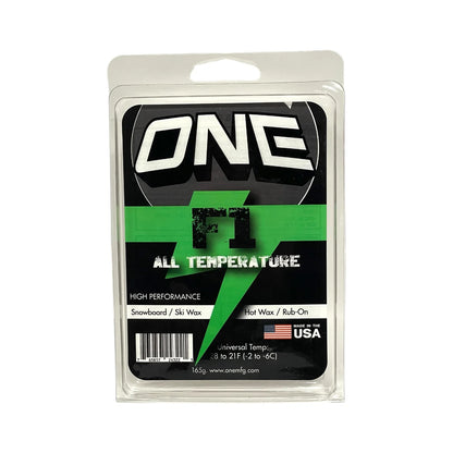 One Ball F1 All Temperature/ Universal Speed Formula - Snowboard / Ski Wax 180g