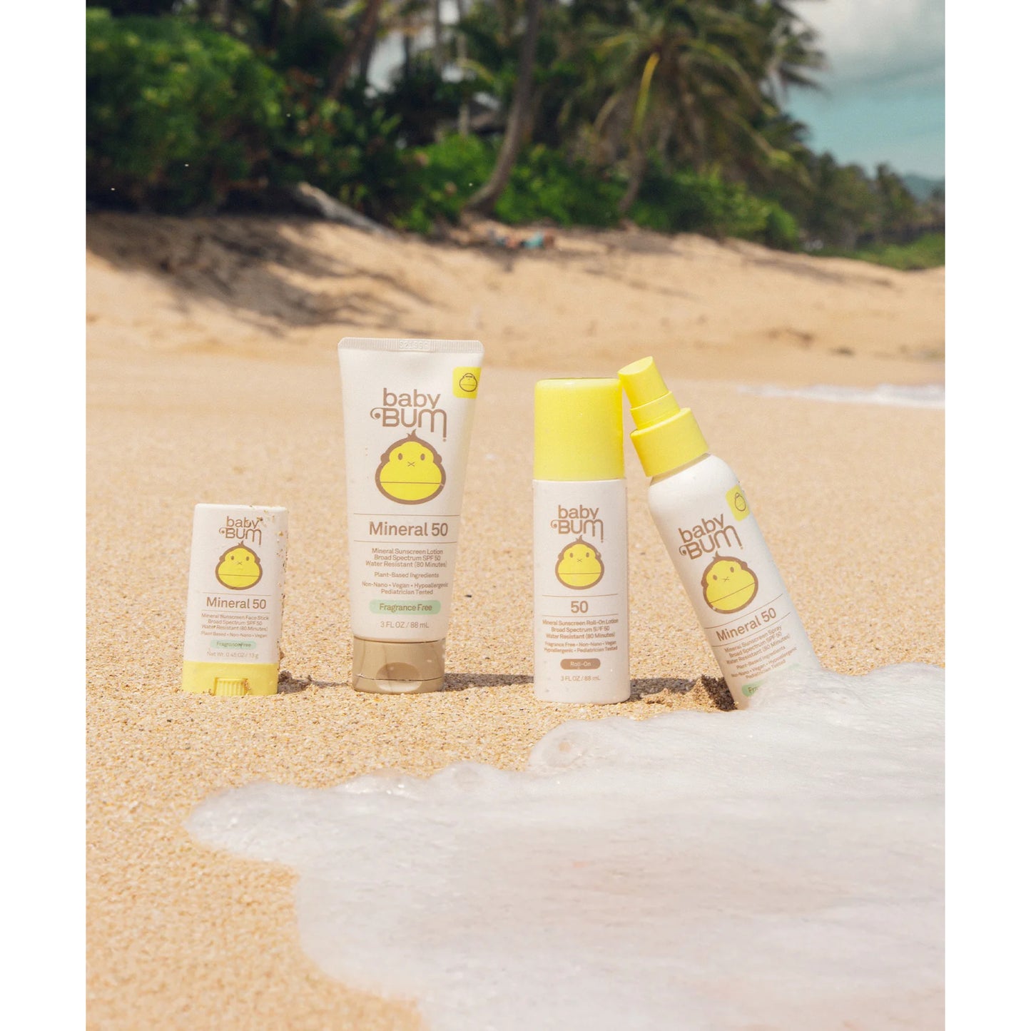Sun Bum Baby Bum Mineral SPF 50 Roll-On Sunscreen