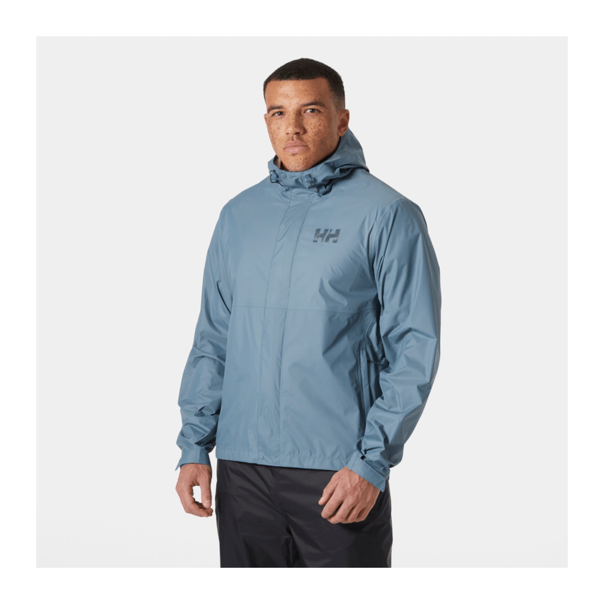 HH Men's Loke Jacket – Washed Navy – detail