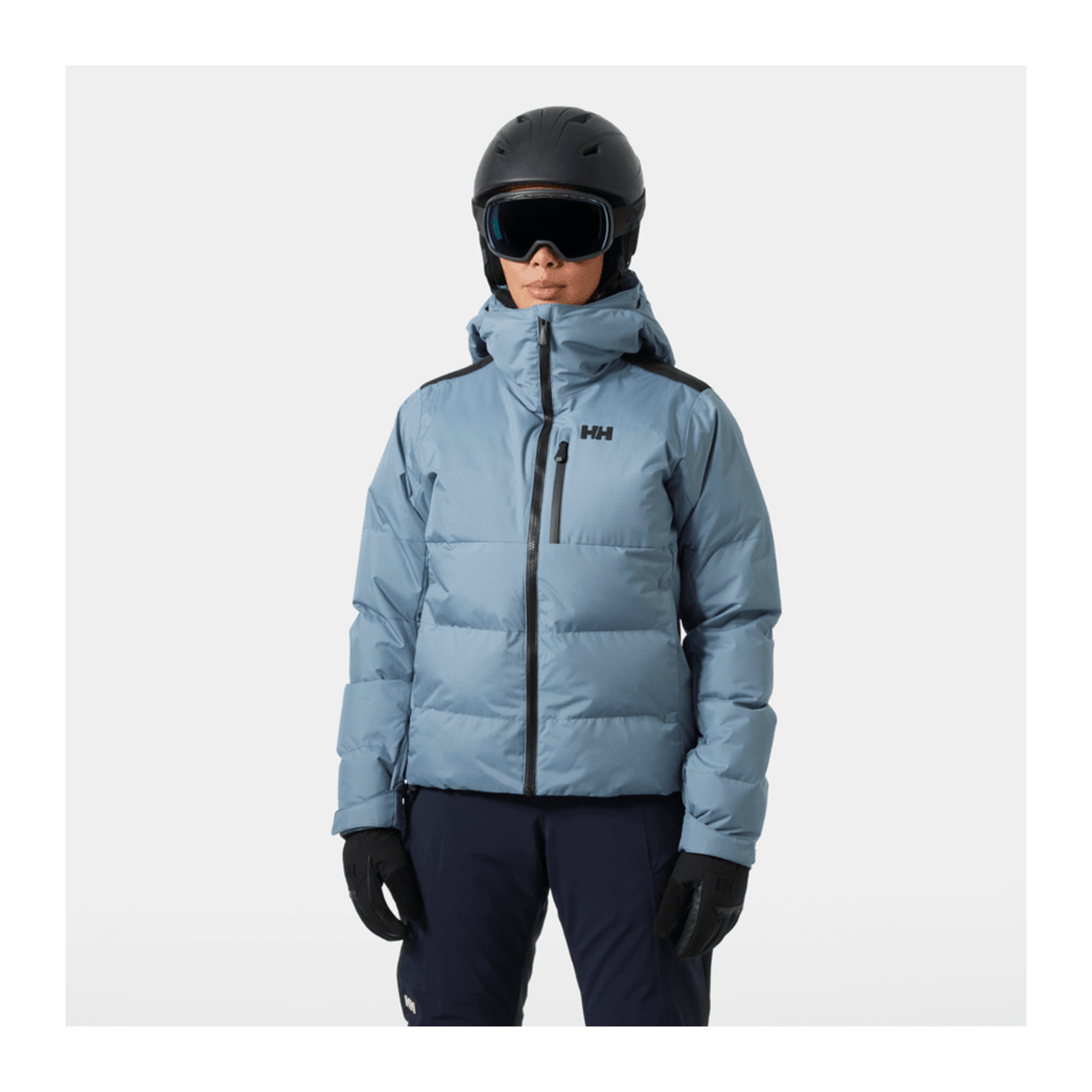 HH Women's W Kvitfjell Race Puffy Jacket – Washed Navy – detail