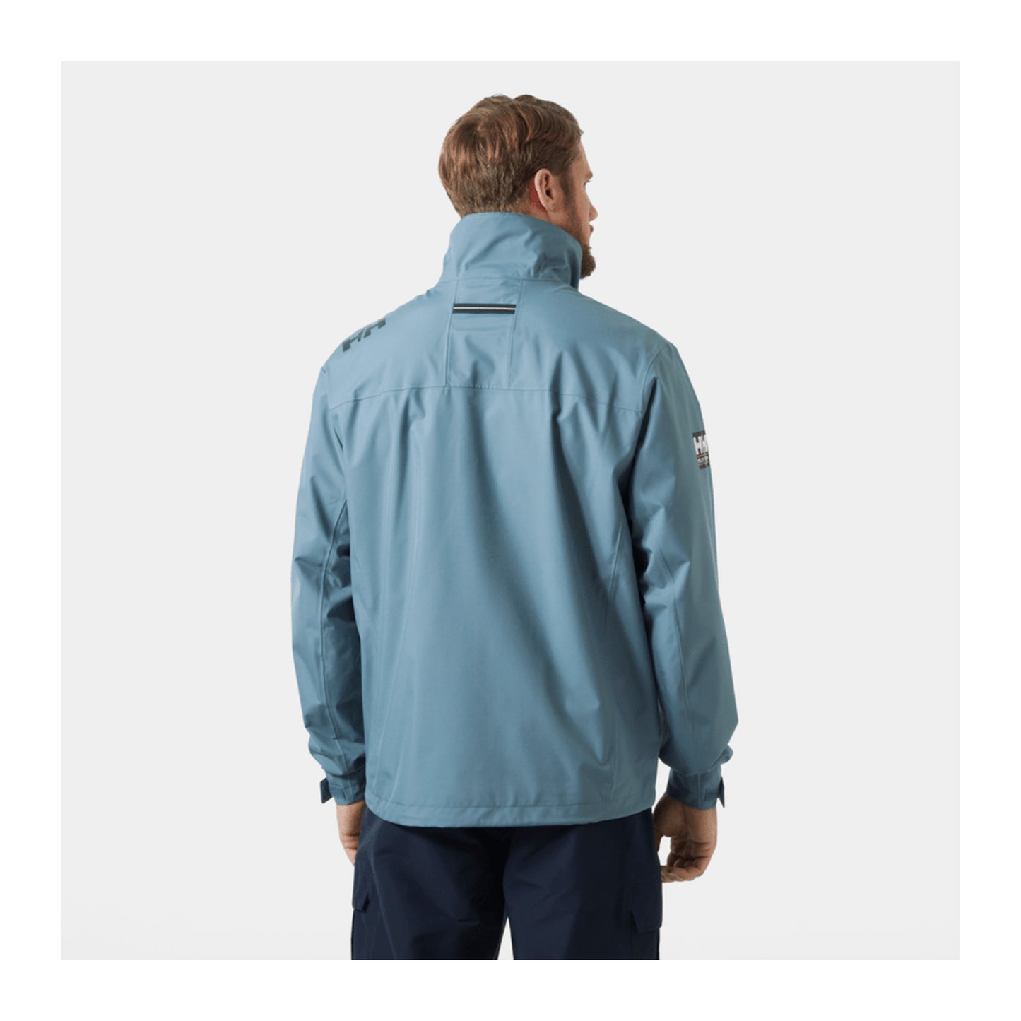 HH Men's Crew Jacket 2.0 – Washed Navy – detail