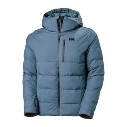HH Men's Kvitfjell Race Puffy Jacket – Washed Navy – detail