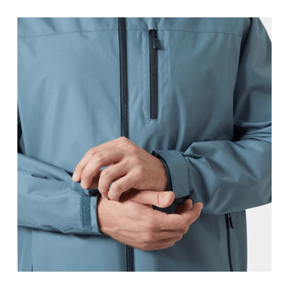 HH Men's Crew Jacket 2.0 – Washed Navy – detail