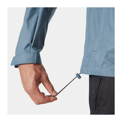 HH Men's Loke Jacket – Washed Navy – detail