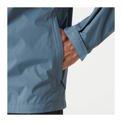 HH Men's Loke Jacket – Washed Navy – detail