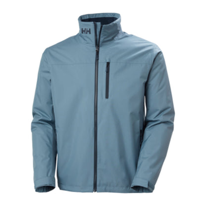 HH Men's Crew Midlayer Jacket 2 – Washed Navy – detail