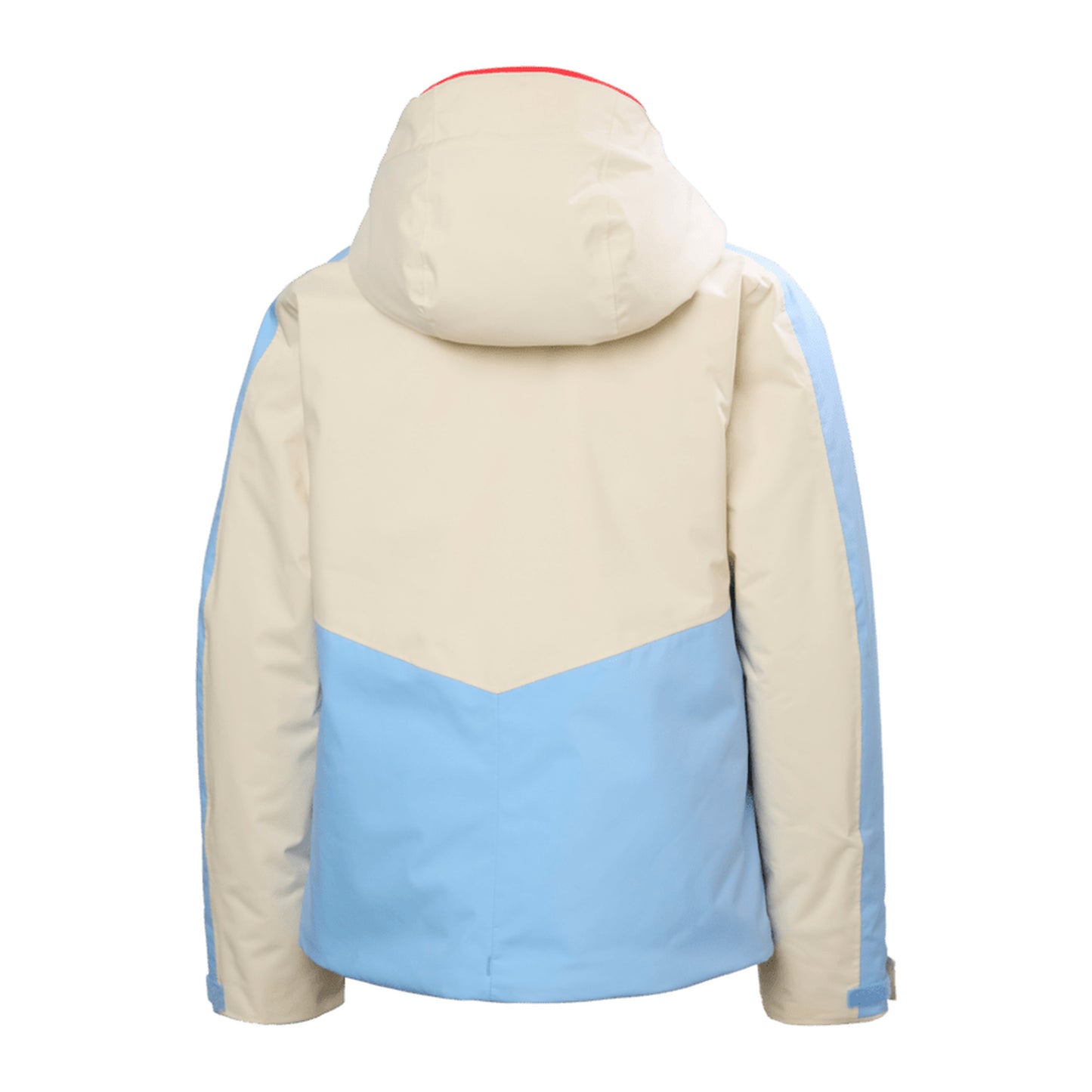 HH Girls' Jr Girl Snowbliss Jacket – Bright Blue – back