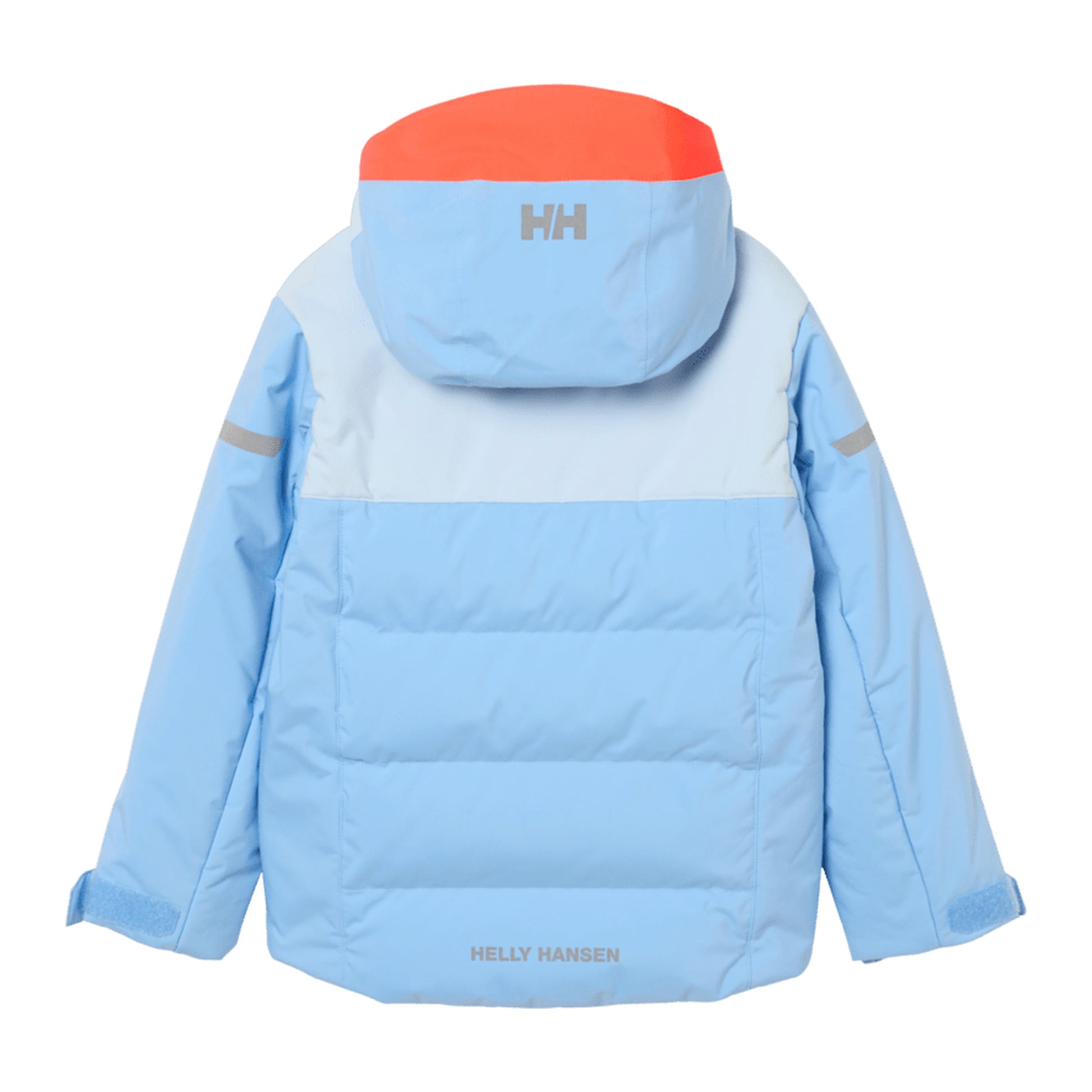 HH Kids' K Vertical Ins Jacket – Bright Blue – back