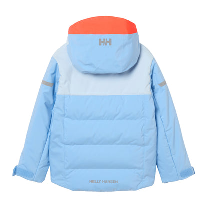 HH Kids' K Vertical Ins Jacket – Bright Blue – back