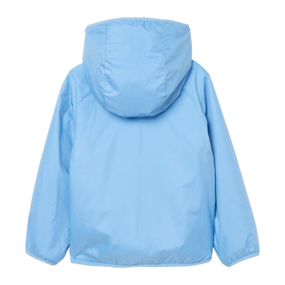 HH Kids' K Chill Hooded Jacket – Bright Blue – back